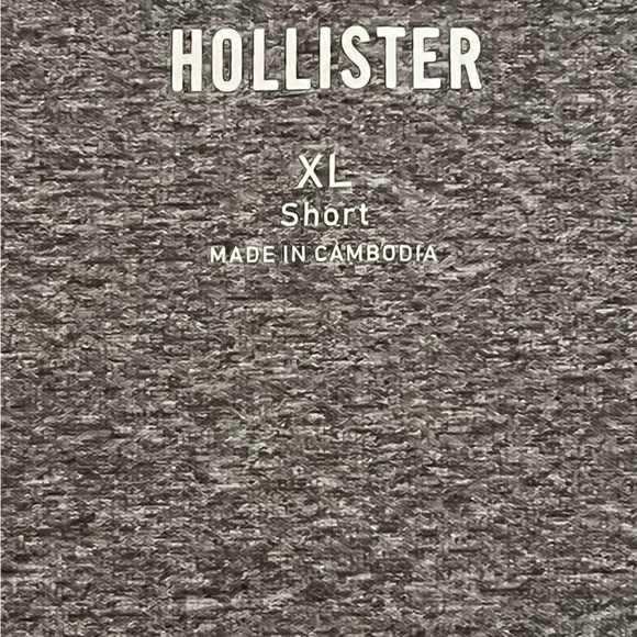 Hollister Gray Square-Neck Crop Top - Picture 5 of 9